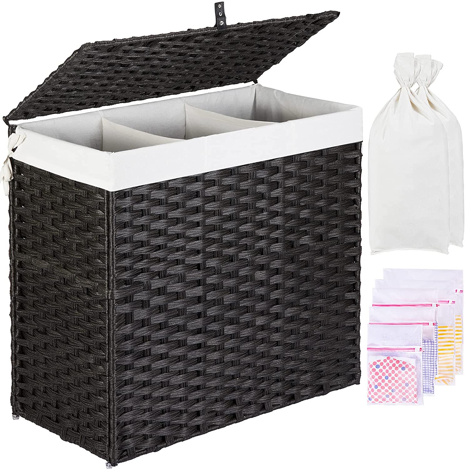 GREENSTELL Laundry Hamper with Lid