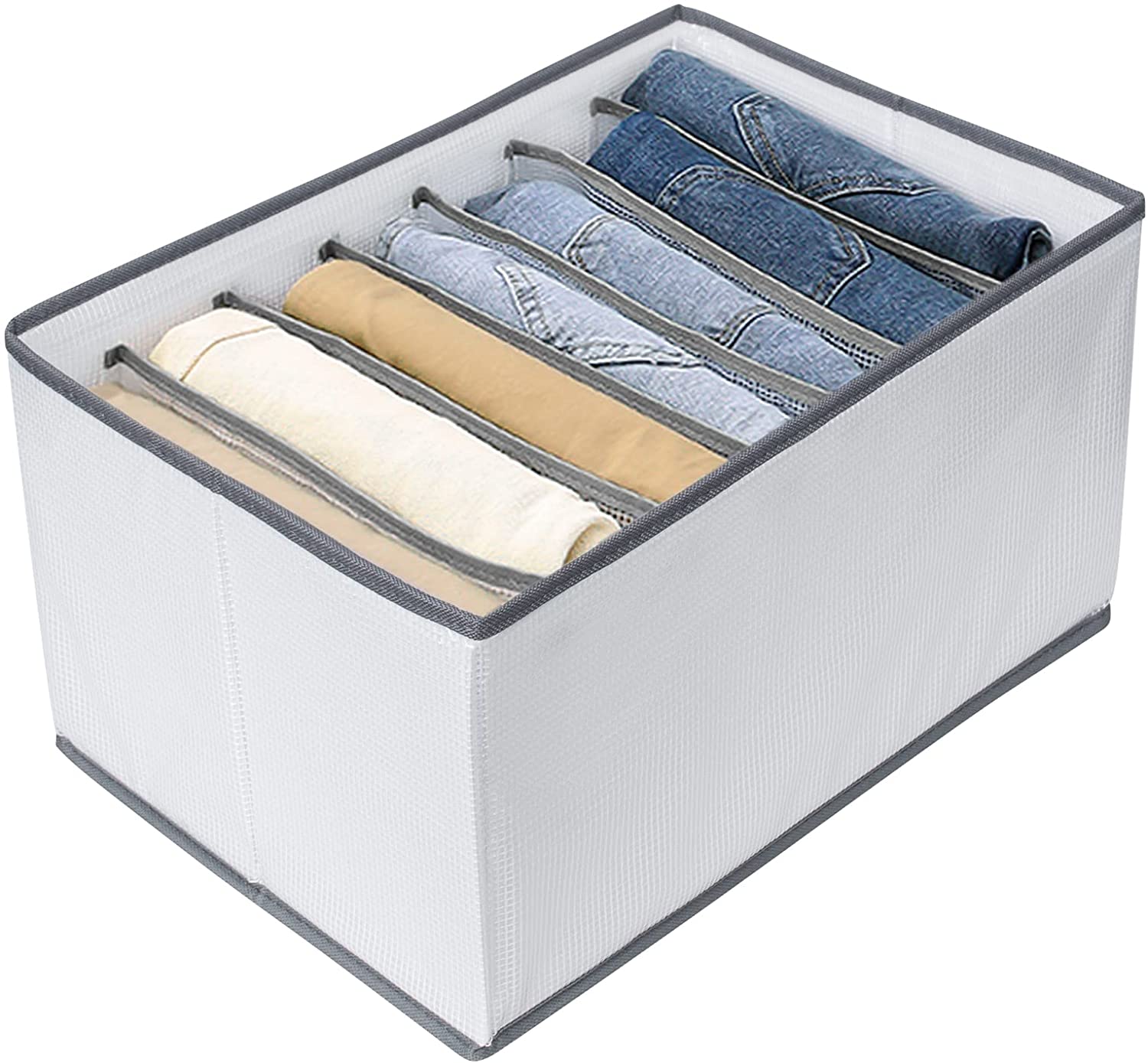 Lenlang Clothes Organizer with 7 Compartments