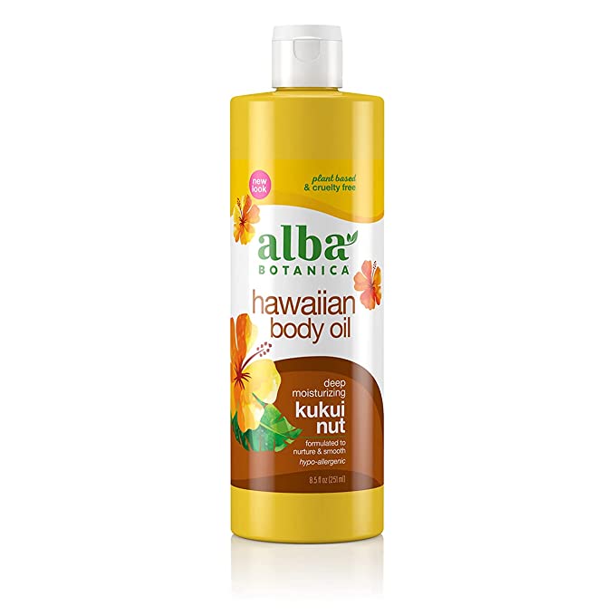 Alba Botanica Hawaiian Body Oil For Dry Skin