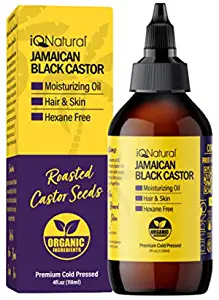 IQ Natural Jamaican Black Castor Oil for Hair Growth