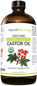 RejuveNaturals Organic Castor Oil