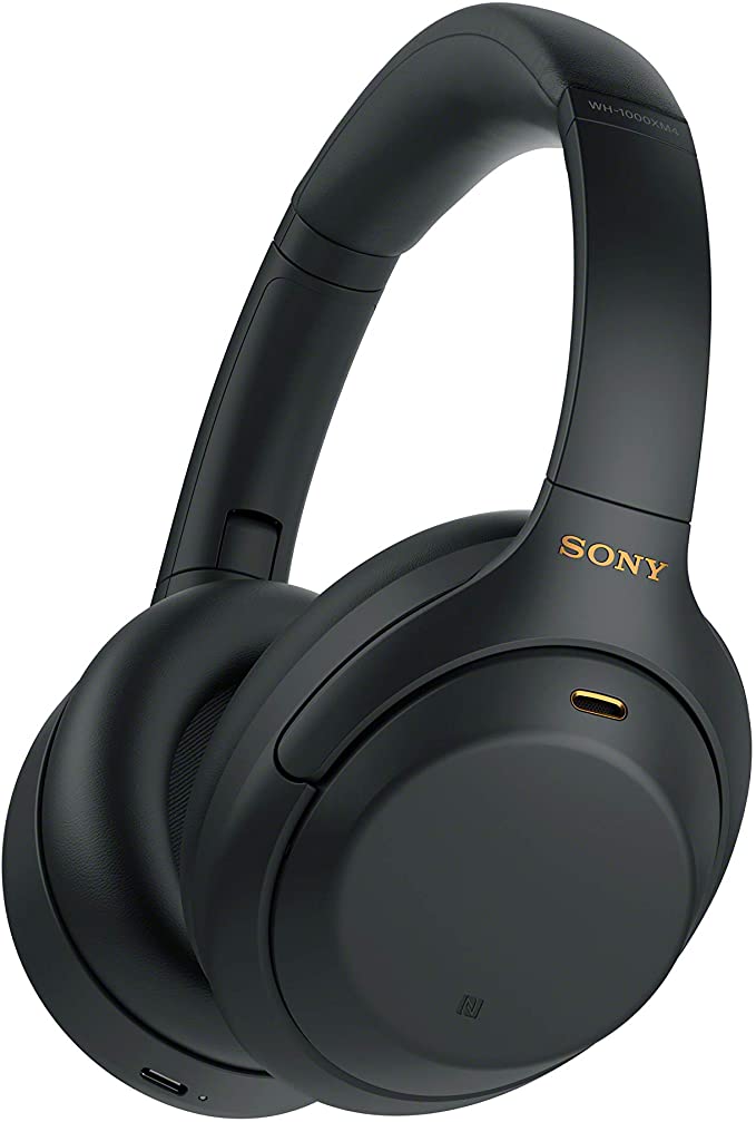 Sony WH-1000XM4 Wireless Premium Noise Canceling Overhead Headphones with Mic
