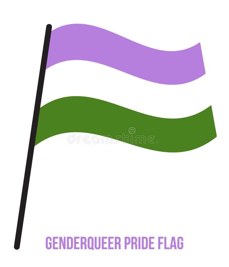 The Genderqueer Pride Flag