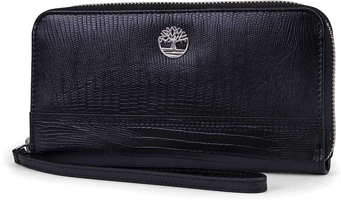 Timberland Women's Leather Zip Around Wallet