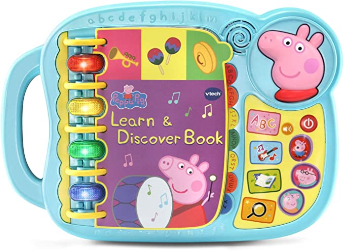 VTech Peppa Pig Learn and Discover Book