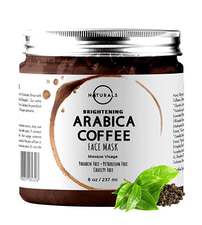 Arabica coffee face mask