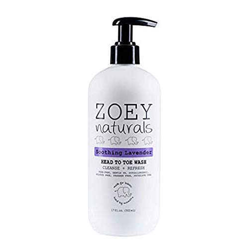 Zoey Naturals Soothing Lavender Baby Wash & Shampoo