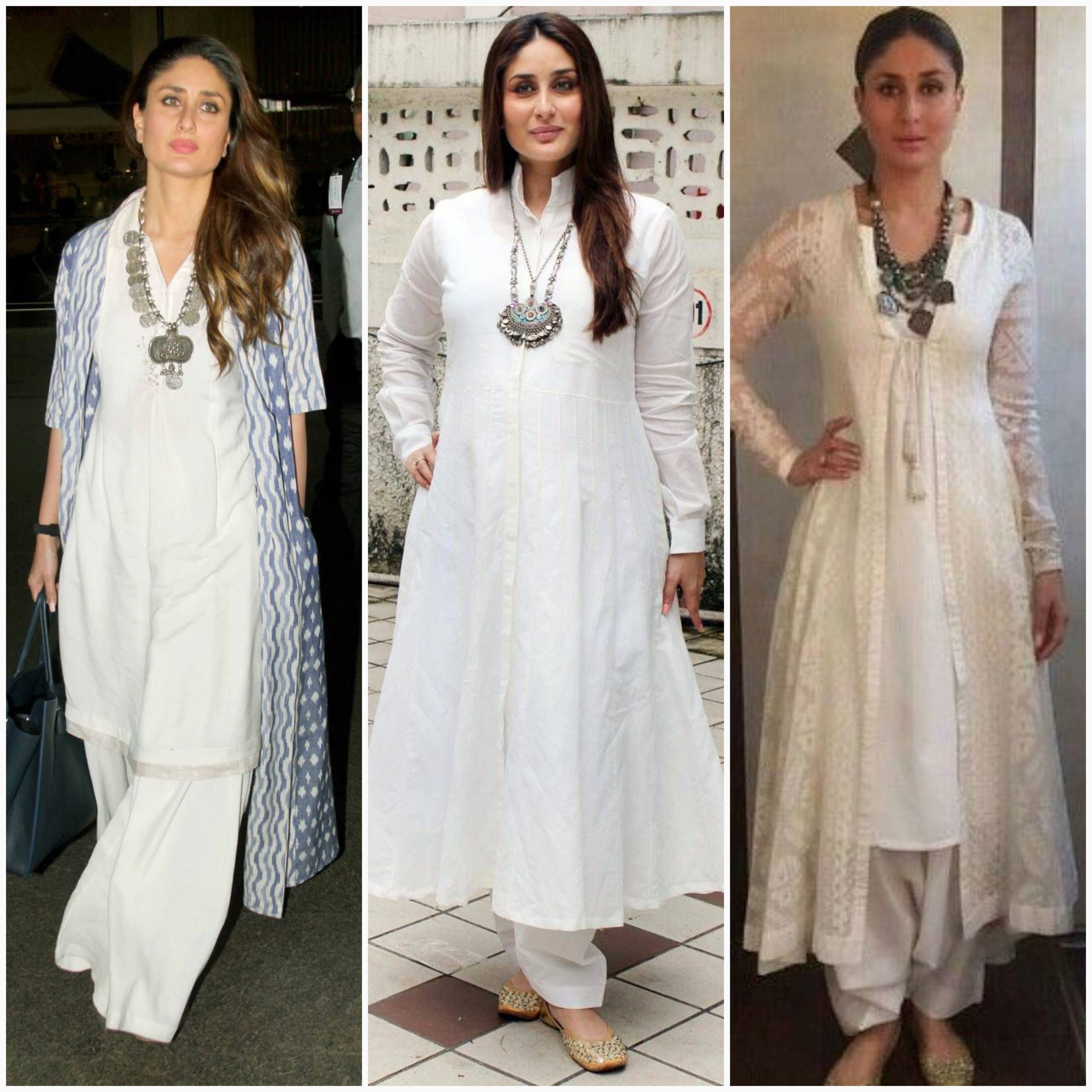 kareena kapoor white kurti