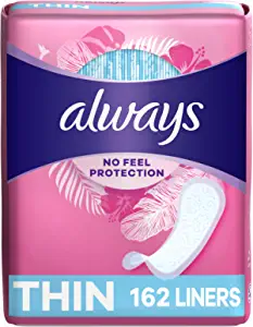 Always Thin Daily Wrapped Liners, Unscented