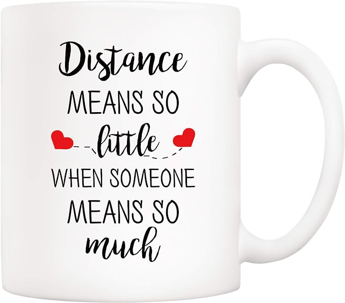 Long Distance Love Premium Mug