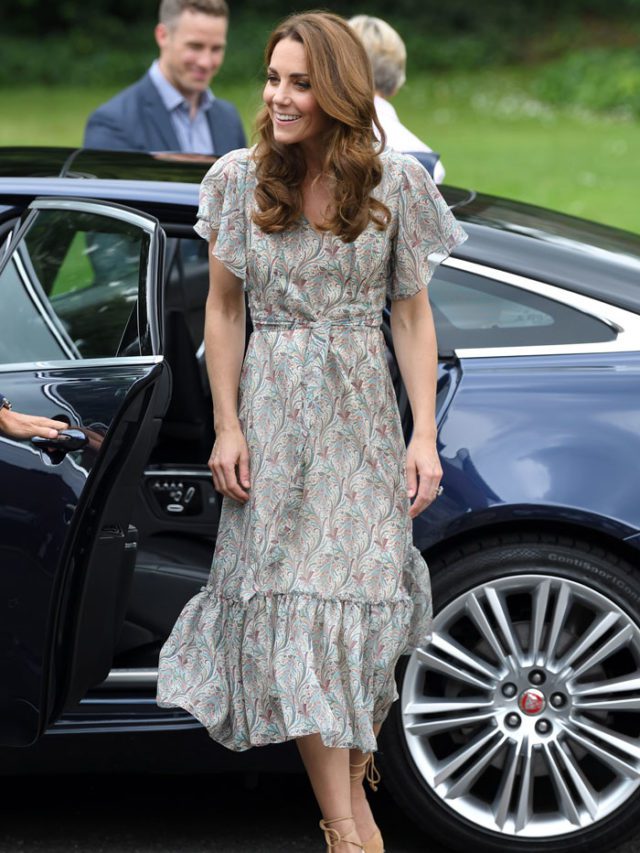 Kate Middleton Floral Dresses Morning Lazziness