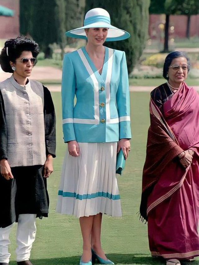 Princess Diana All Looks from India Tour10