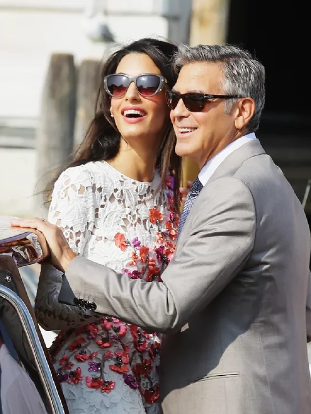 George and Amal Clooney Cutest Pictures12