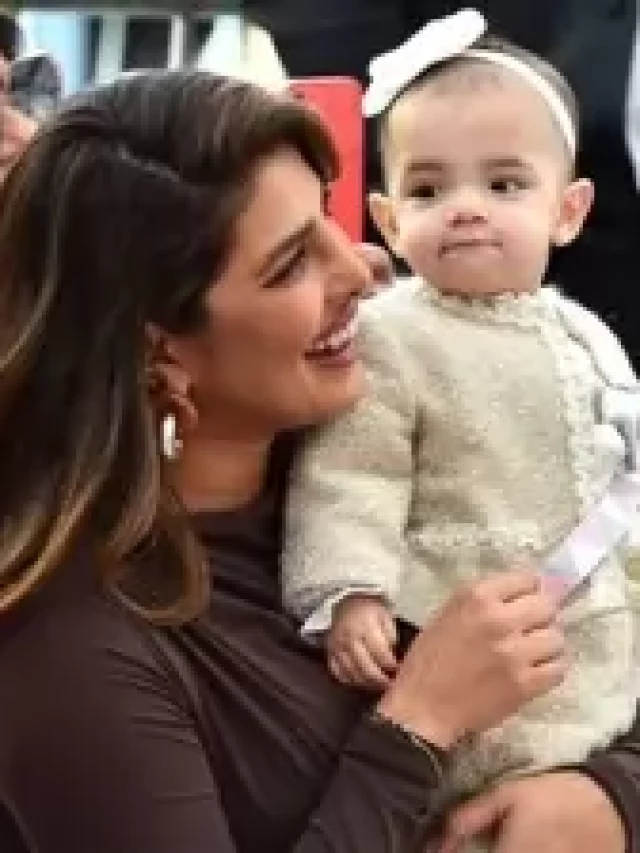 Priyanka Chopra and Nick Jonas Adorable Pictures With Daughter Malti2