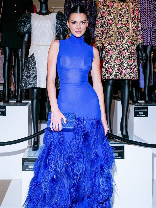 Kendall Jenner Dazzled on NYC Streets In Royal Blue Gown – Morning ...