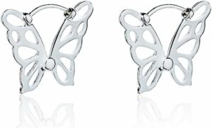 CISHOP Hoop Earrings Butterfly Earrings