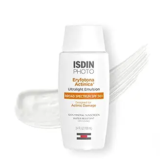 ISDIN Eryfotona Actinica Zinc Oxide and 100% Mineral Sunscreen 