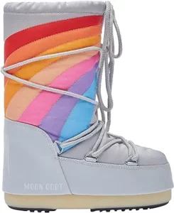 Moon Boot Icon Junior Rainbow Unisex Boots