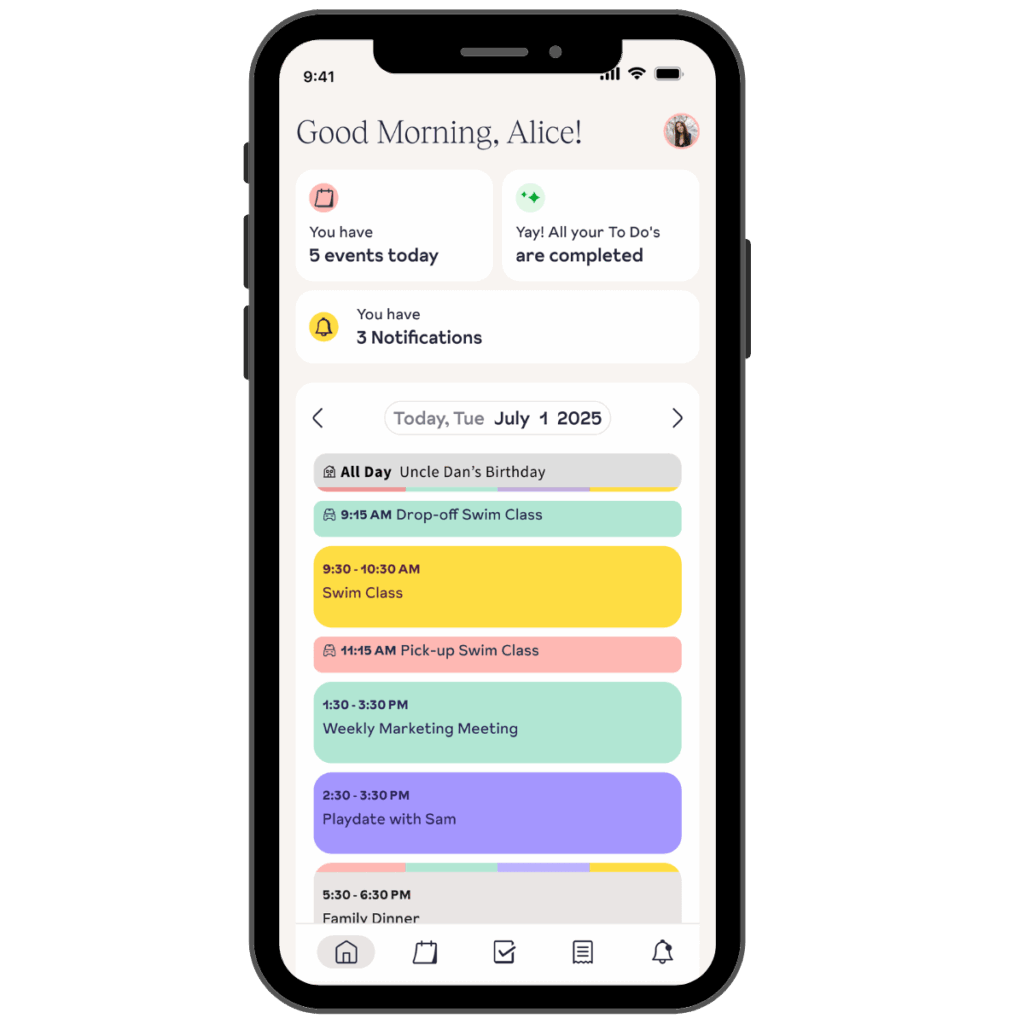 Jessica Koosed Etting Jam Family Calendar