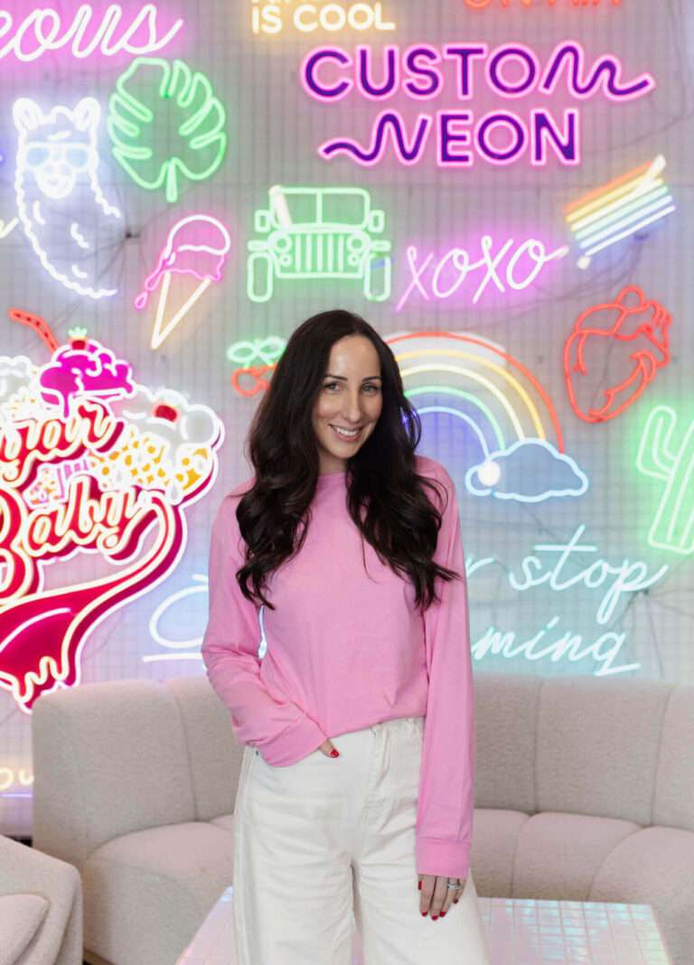 Jessica Munday on Turning a Maternity Side Hustle into Custom Neon, a Global LED Sign Brand