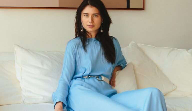 Katya Komarova on Sustainable Fashion, Stitch-Free Design & Building a Timeless Brand